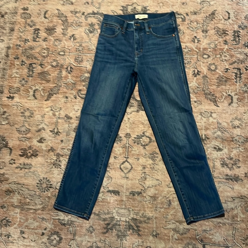 Madewell, Stovepipe, Size 26 cropped jeans